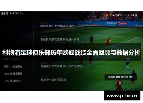 利物浦足球俱乐部历年欧冠战绩全面回顾与数据分析